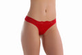 Calcinha Fio Strappy Allure com Strass e Renda — Seline Noite
